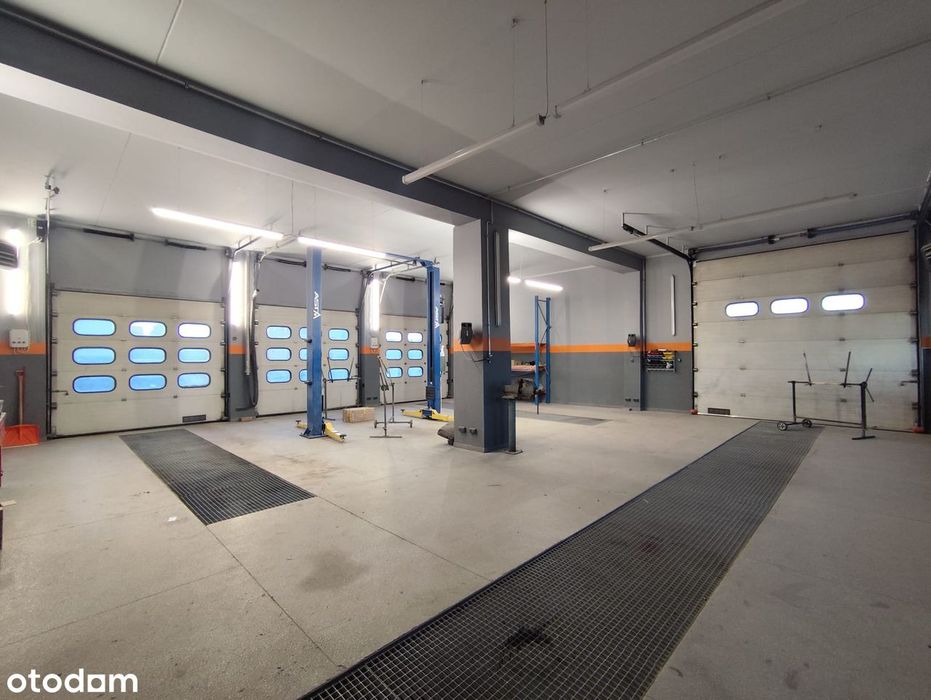 Warsztat samochodowy z komorą lakierniczą + hostel pracowniczy