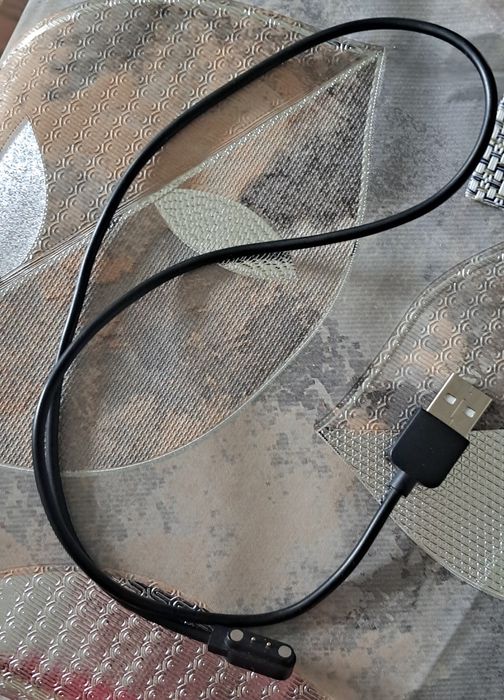 Зарядний шнур Смарт-часы 2E Alpha X 46 mm Black-Silver