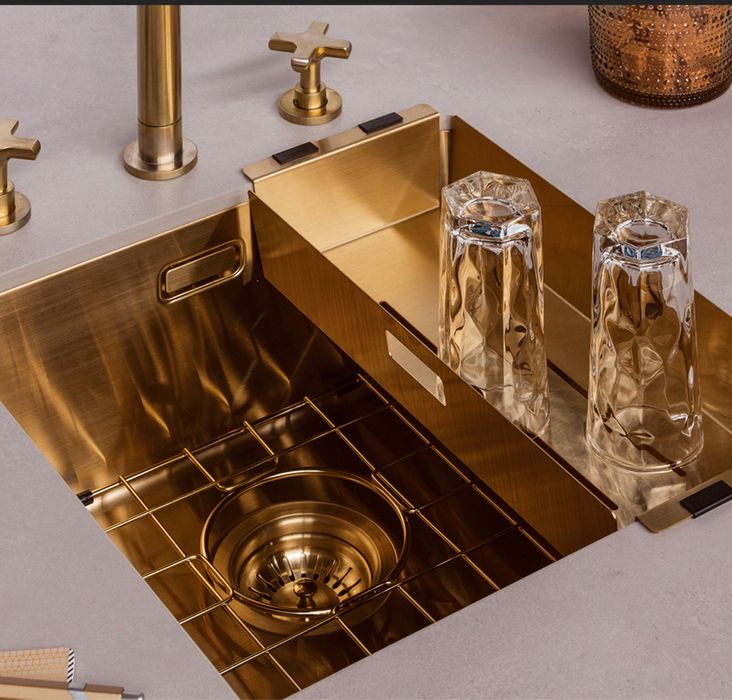 zlew miedziany premium