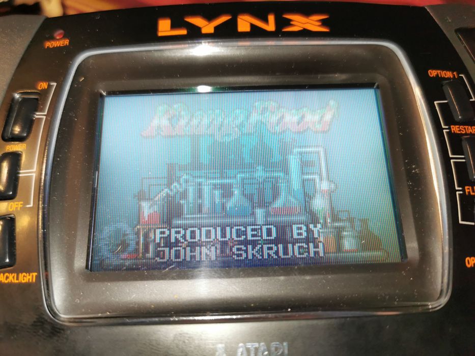 Kung Food ATARI LYNX gra (retro 1992) sklep Ursus RZADKOŚĆ