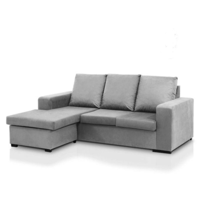 Sofá Chaise Loungue Cinzento