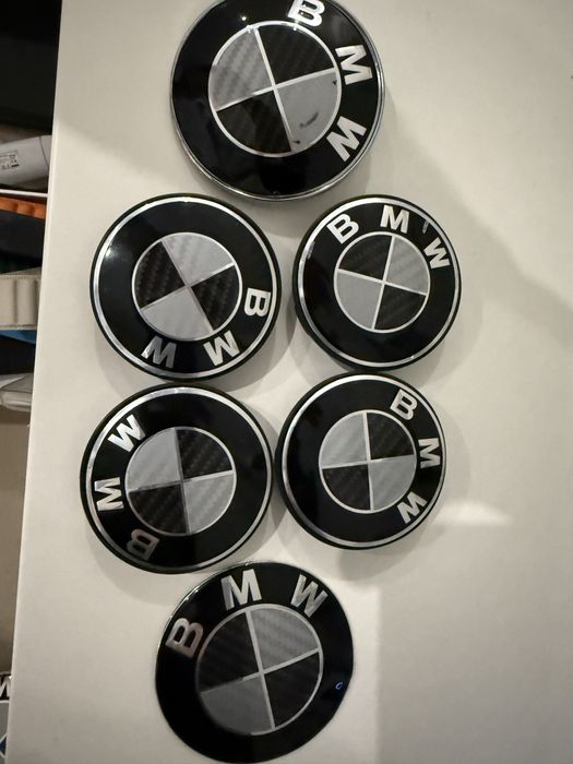 Centros de jantes e emblemas bmw