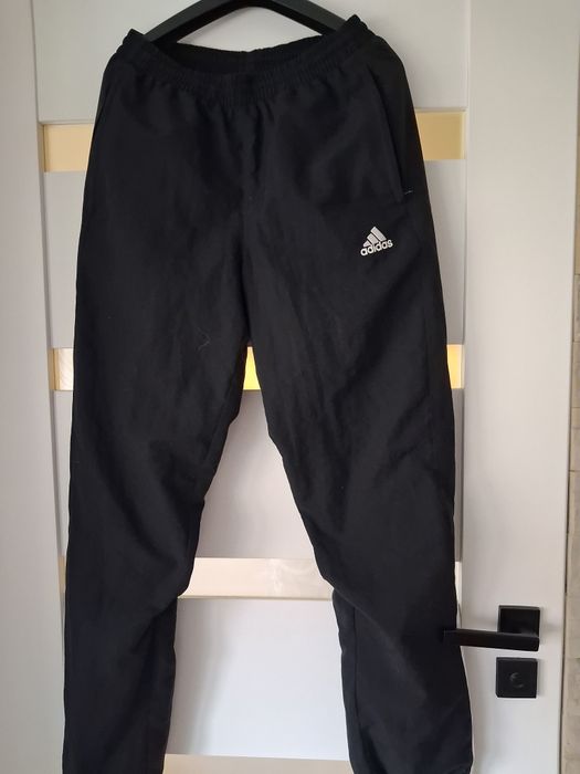 Czarne męskie spodnie Adidas