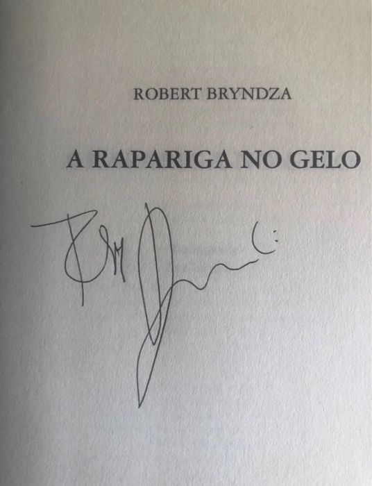 Livro Autografado “A Rapariga no Gelo”