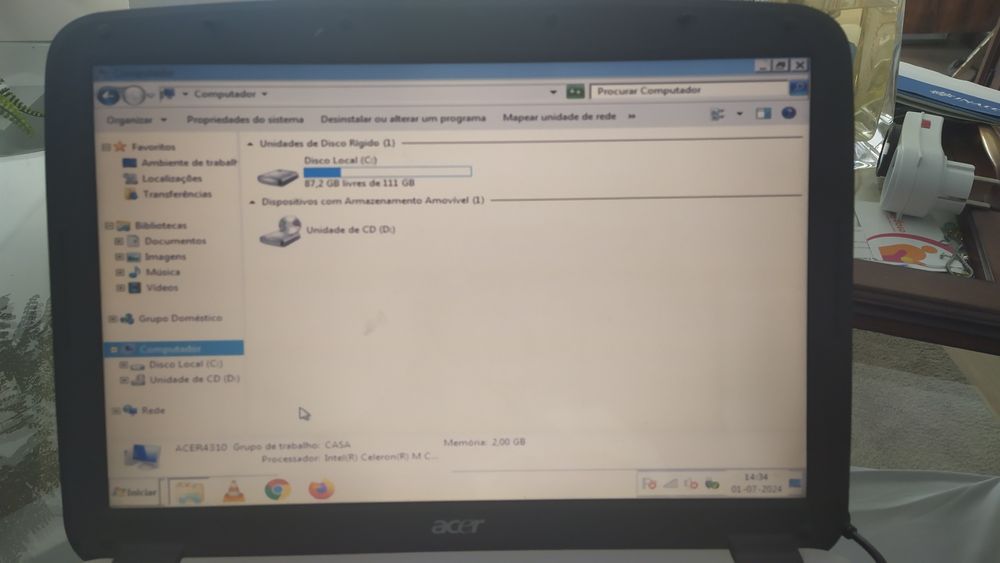 Computador ACER Aspire 4310