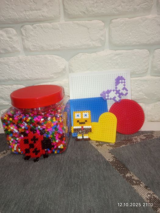 Термомозаїка, бісер  в наявності за акційною  ціною