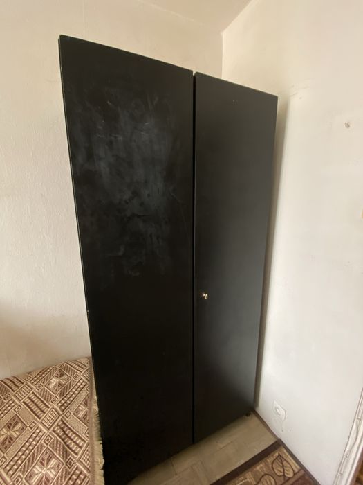 Stara szafa PRL z LITEGO DREWNA / Szafa retro vintage do renowacji