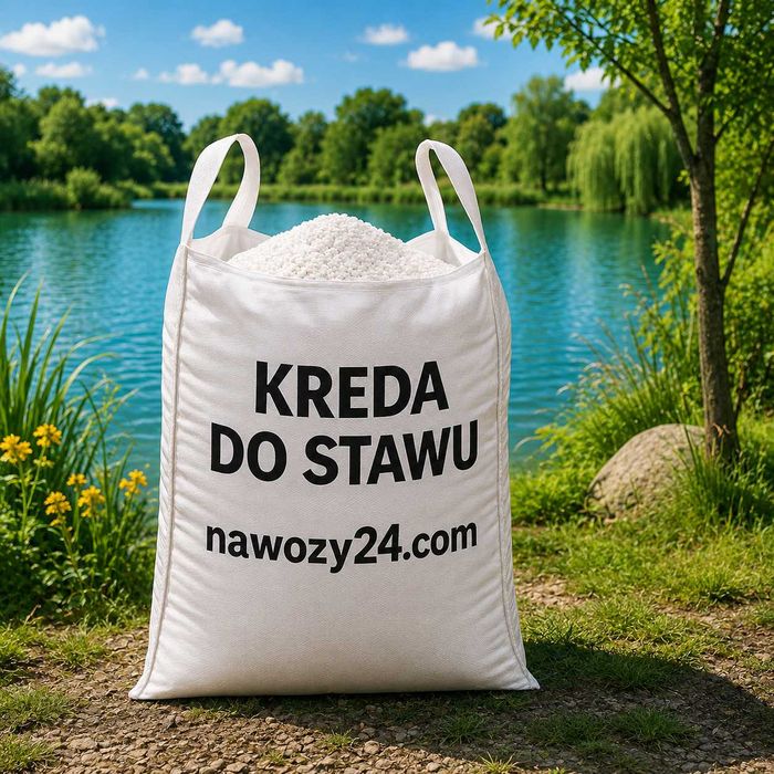 Kreda Stawowa Bigbag 500 kg z dostawą, kreda granulowana do stawu