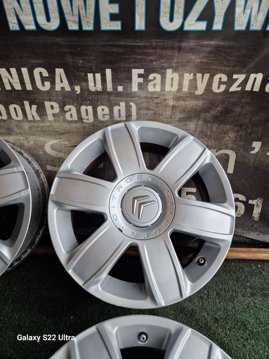 Alufelgi 16 4×108 Citroen Orginał Komplet Ładne