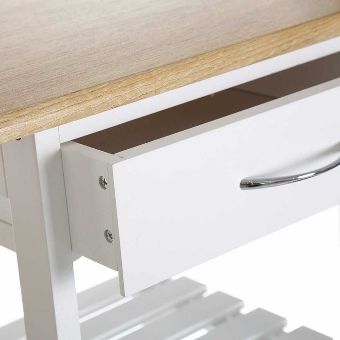 Mesa alta de cozinha + 2 bancos (com arrumação)- 120 x 37 x 89 - NOVO