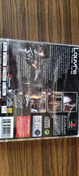 Gra PSX PSOne Louvre Nowa