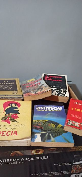 Lote de livros antigos