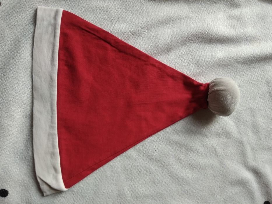 Czerwona czapka Mikołaja 1-2 lata 80-86-92 Butik