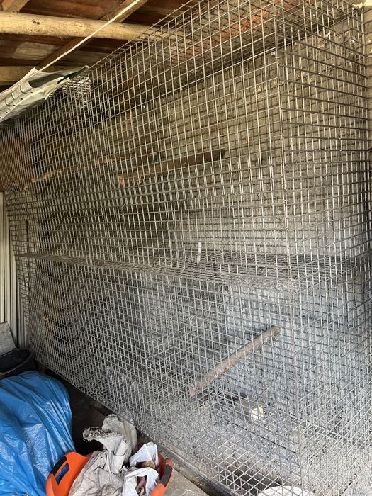 Modulo gaiolas 5 divisorias viveiro