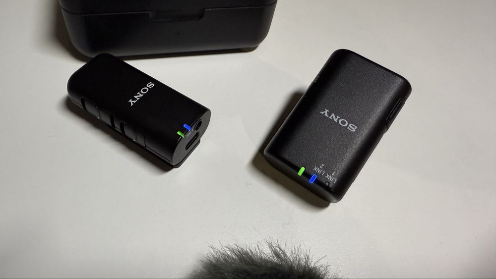 Mikrofon Sony ECM-W3 stan bardzo dobry (1szt mikrofonu) + odbiornik