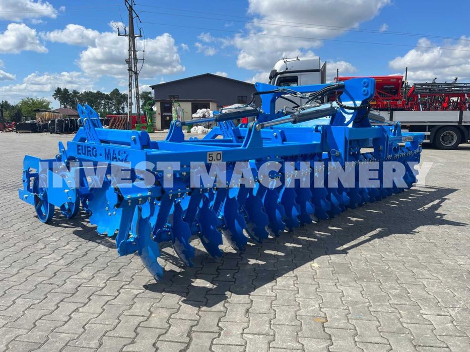 Brona Talerzowa Agregat Składana hydraulicznie EURO-MASZ Promocja !!!