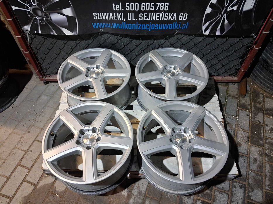 4x felgi alu R18 ET25 Audi A4 A5 S5 A6 A7 S7 A8 Q5 Q7 Mercedes