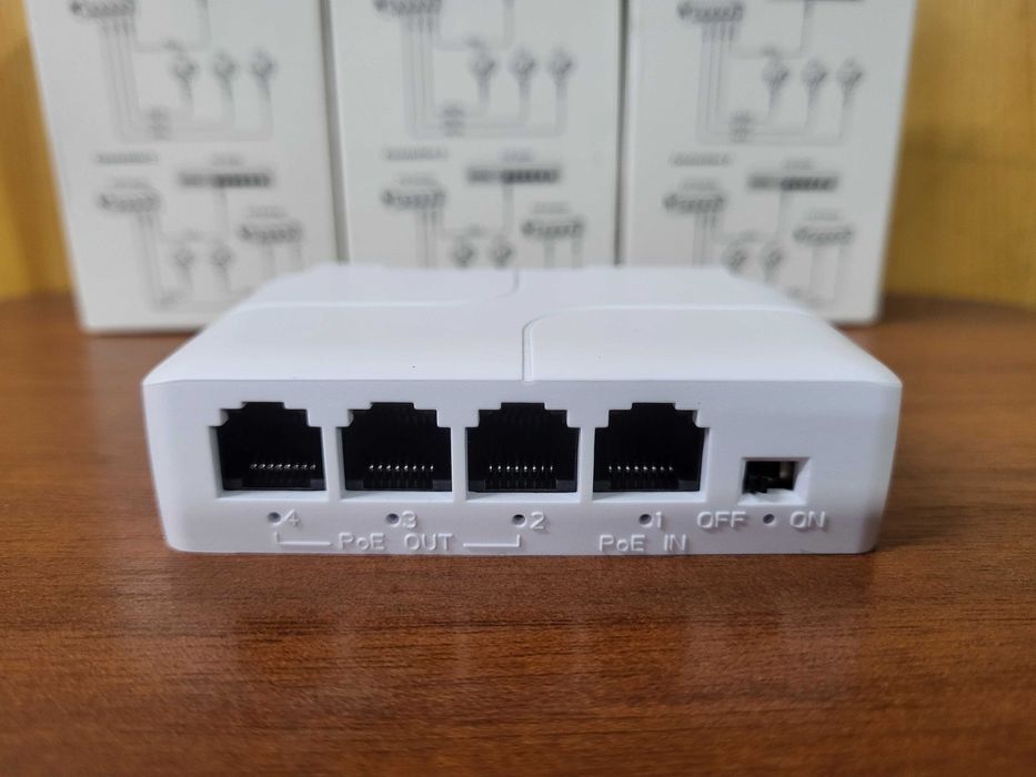 PoE Extender SST-AT13F 4-портовий