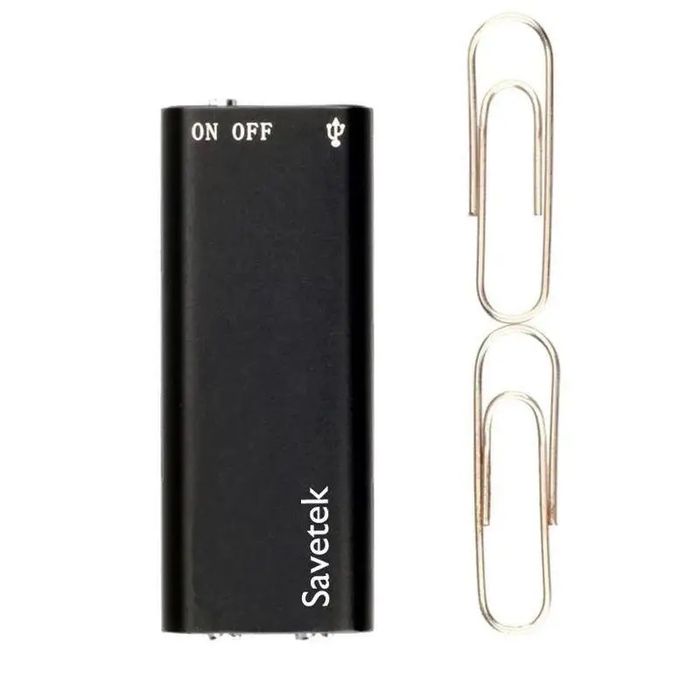 Диктофон Savetek 200 (GS-R01s) , 4, 8 або 16 Гб пам'яті.