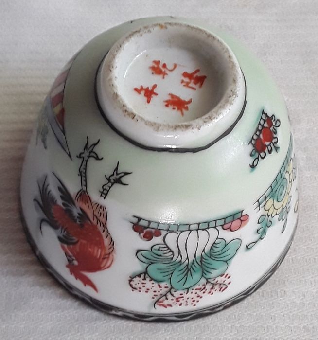 3 Peças em porcelana, made in Macau