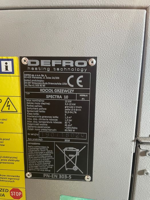 Pięć Defro SPECTRA 10