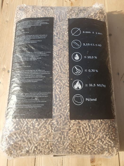 Pellet 6mm EN Plus A1 Karoń Olczyk Igła Lava Alaska  Olimp