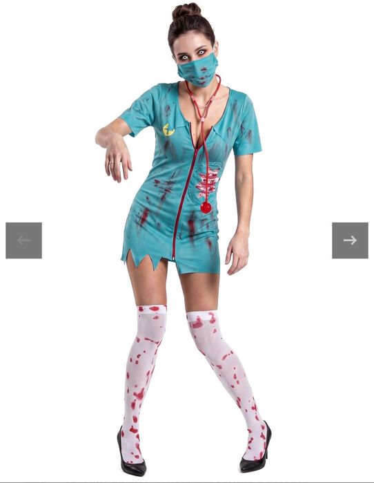 Strój pielęgniarki halloween