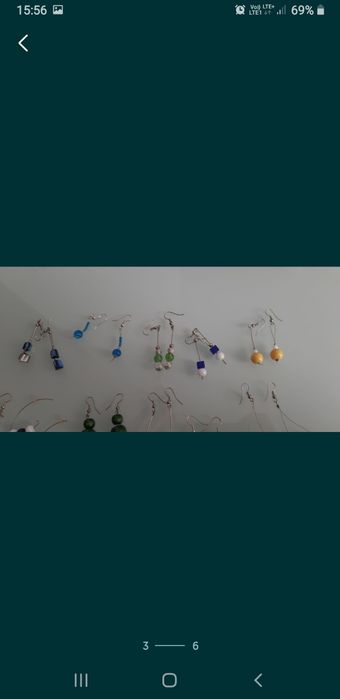 Komplet 16 sztuk kolczyków