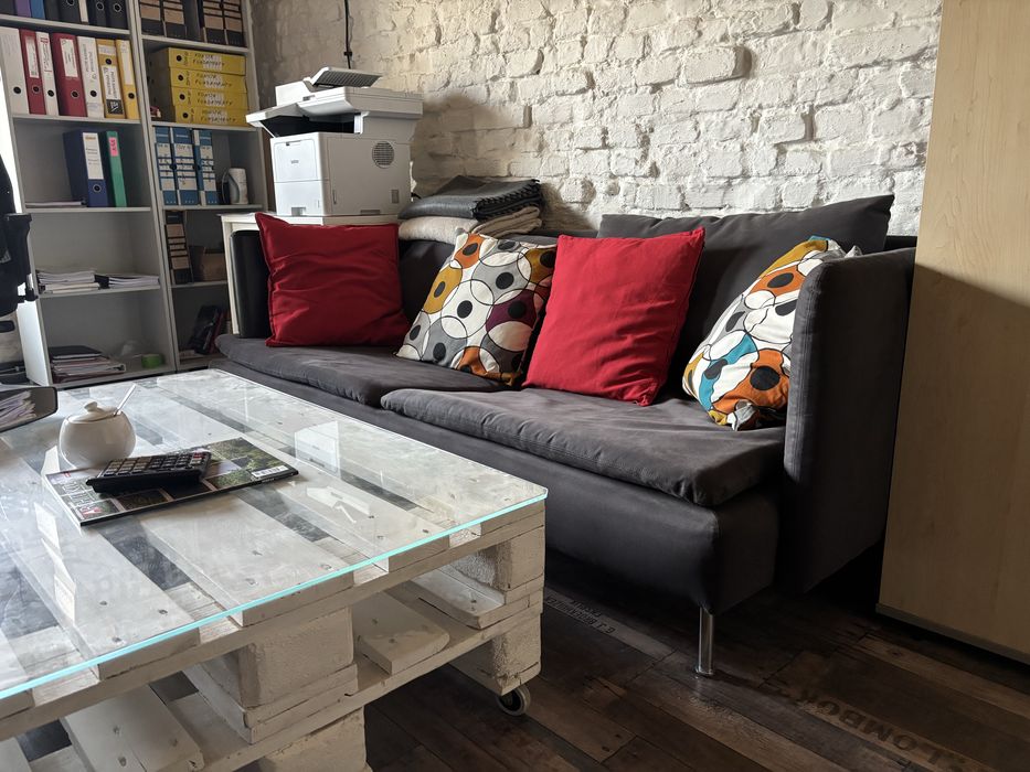 Kanapa Plus Dwa Fotele Styl Loft