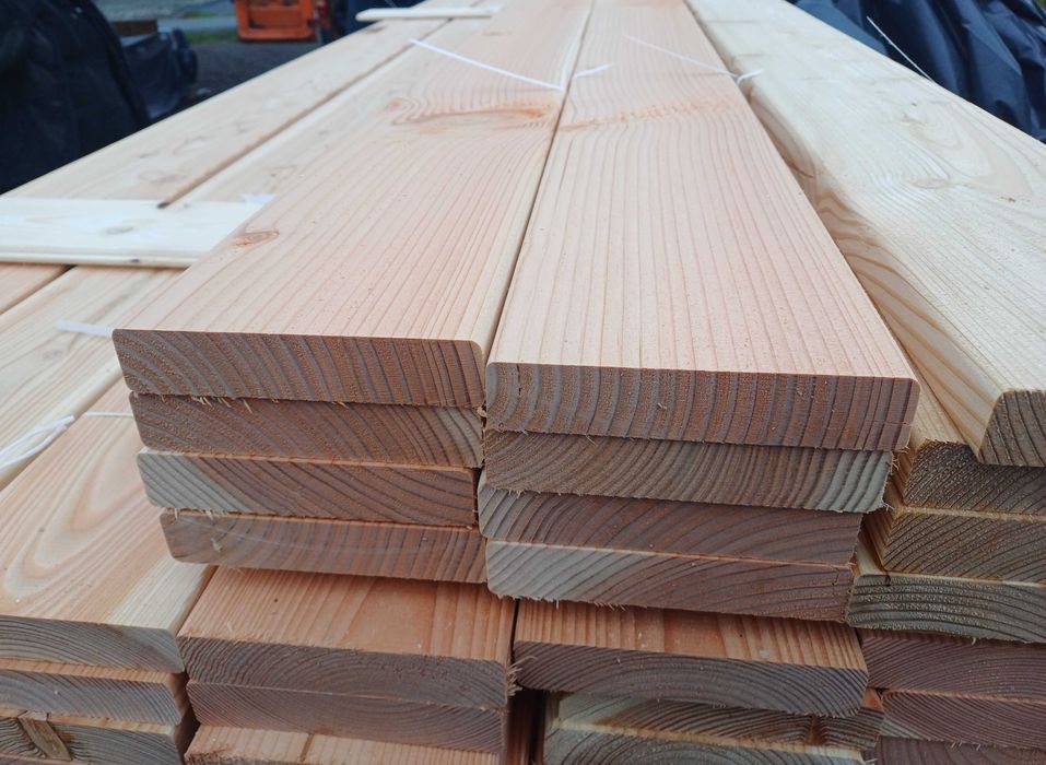 Podbitka półbal szalówka deska podłogowa elewacyjna tarasowa heblowana