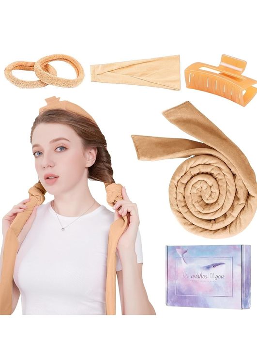 Długie lokówki do lokówek, bez ciepła