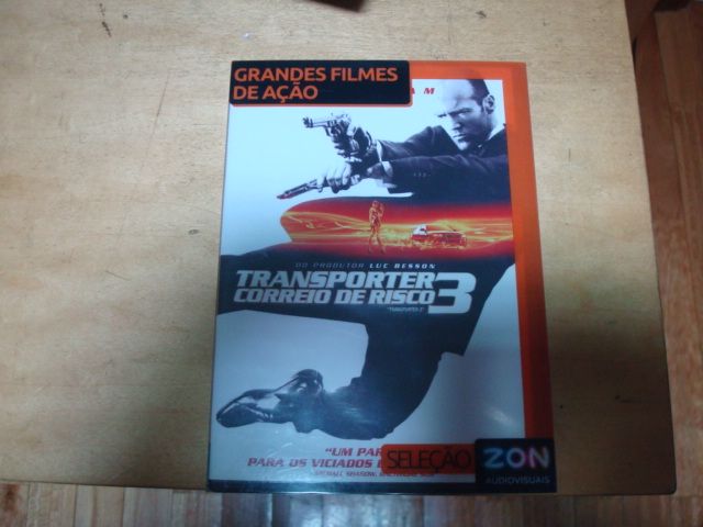 lote 10 dvds originais com jason statham