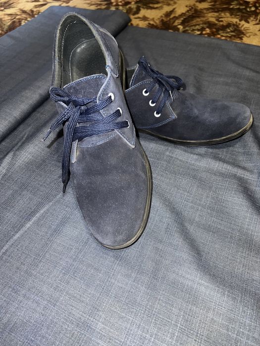 Туфли замшевые