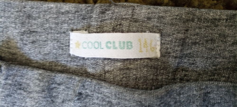 Szare legginsy w gwiazdki Cool Club