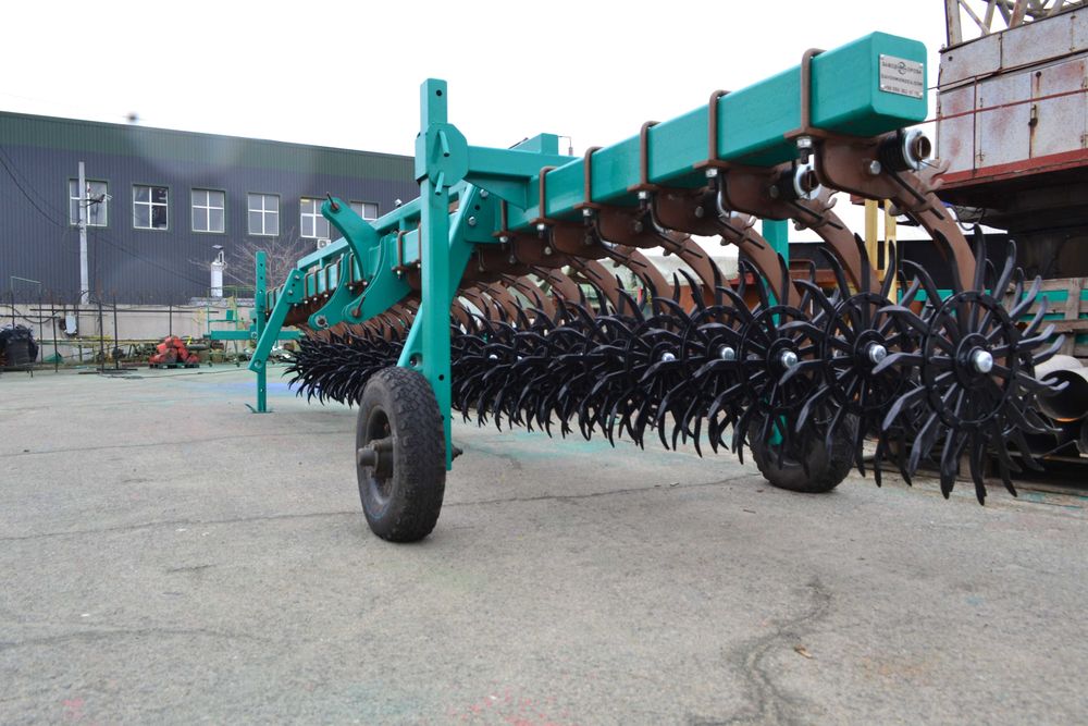 НОВА Борона ротаційна БР-6, мотика гідравлічна,  борона 6метрів