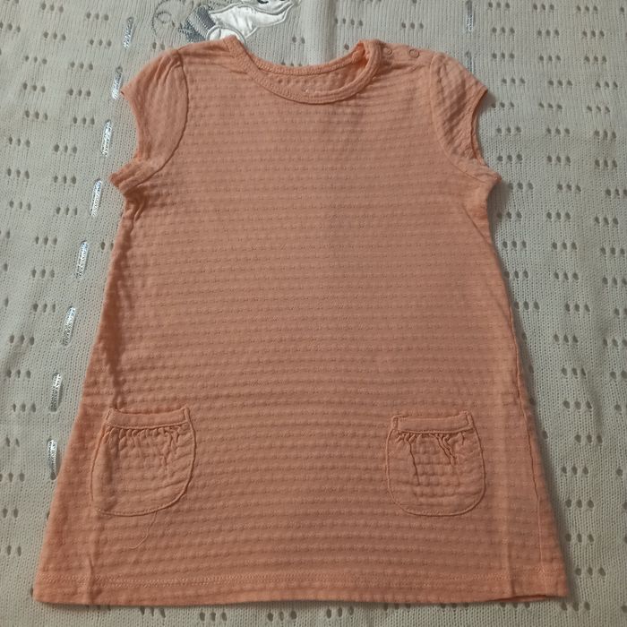 Sukienki letnie, Cool Club, H&M, Lupilu i Tex, r. 80 Zestaw
