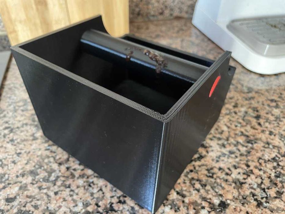 Caixa para borras de café (knock box) – PETG 3D