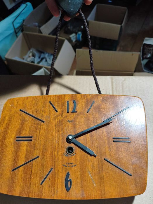 Zegar Majak Jantar Slava Molnia vintage CCCP /ZSRR