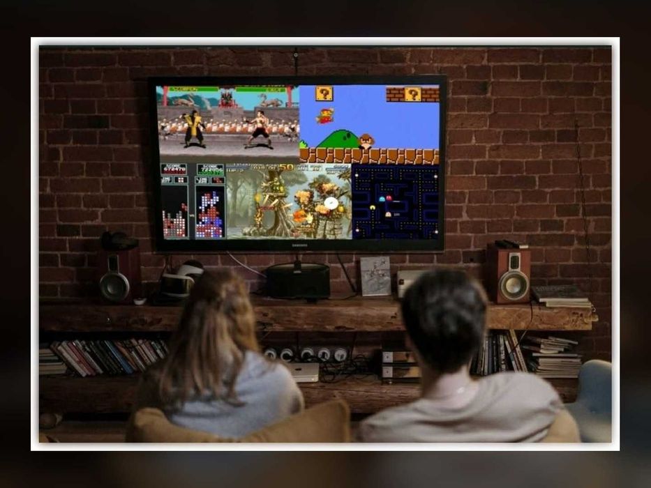 Nowa Konsola Retro HDMI 2 Pady Bezprzewodowe Gra Telewizyjna Mini Konsola Emulator Pegasus