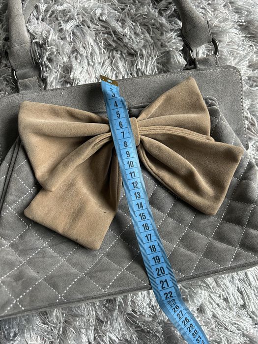 Torba elegancka z kokardą