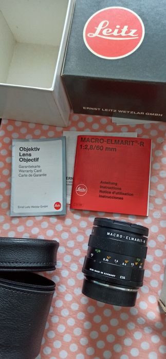 Obiektyw leitz Macro elmarit -r 1:2,8 60 nowy