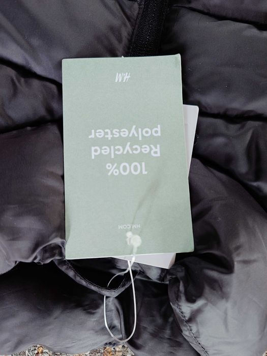 NOWY bezrękawnik H&M / r. M / czarna kamizelka