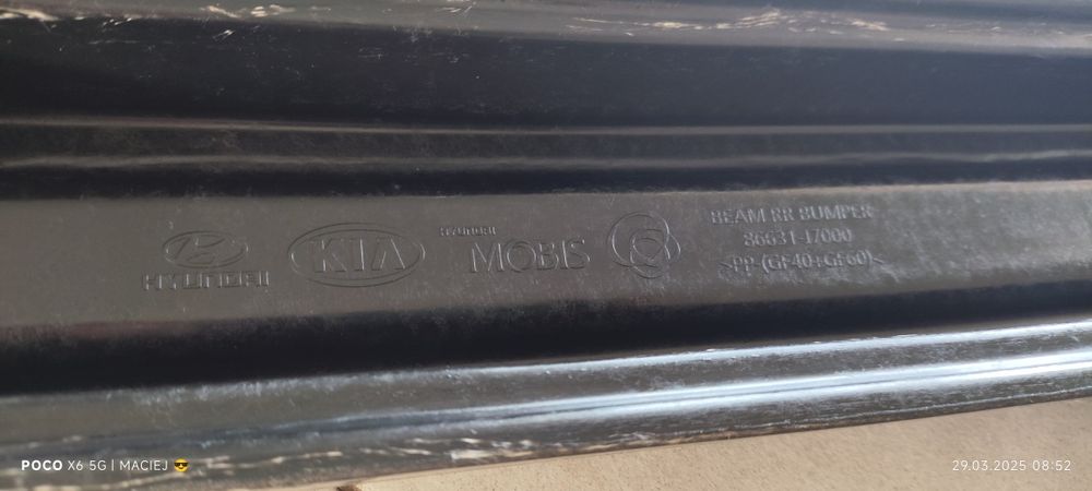 Belka tylna zderzaka KIA cee'd
