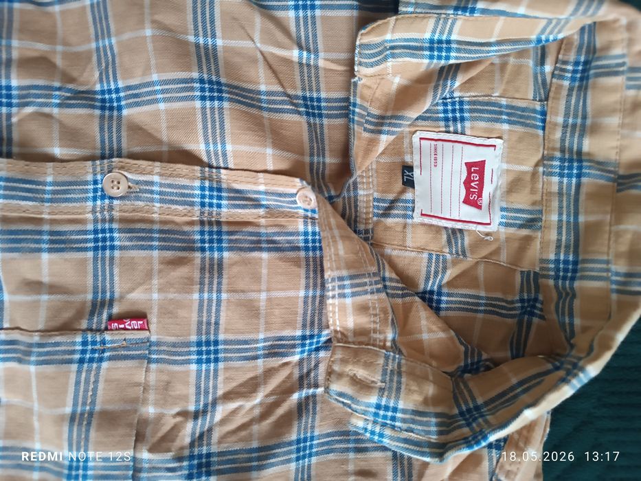 Męska koszula w kratę Levi's