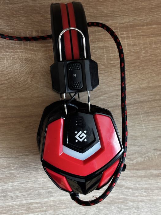 Ігрові навушники Defender Ridley Black + Red