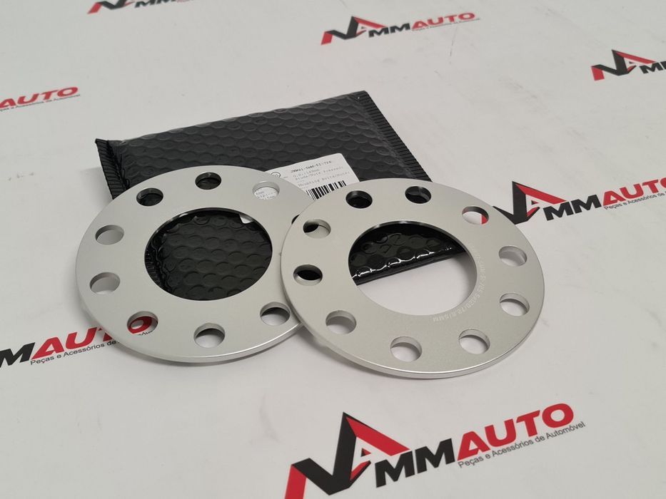 Alargadores de Vias Japan Racing 5MM Cinza (5x120)