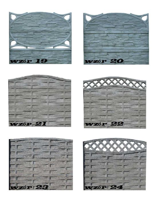 Ogrodzenie betonowe - producent