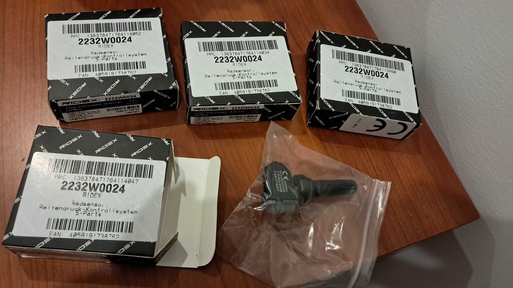 Sensores de controle de pressão de pneus