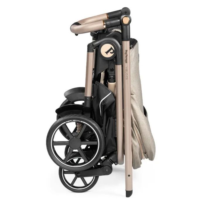 Коляска 2в1 Peg-Perego Veloce Mon Amour Рожеве золото