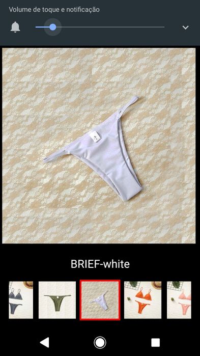 Vendo bikini novo tamanho M